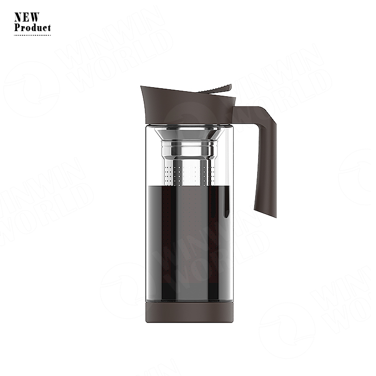 Coffee Container Dripping Coffee Maker Best Camping Pitcher Cold Brewer Air Press Lid Individual Coffee Maker With Grinder
