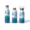 Coffee Mug Vacuum Insulated Stainless Steel Tumbler Cup Wooden with Lid And Handle Gifts for Men & Women