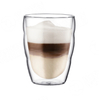 Reusable Double Wall Glass Coffee Cups Travel Drinking Cup