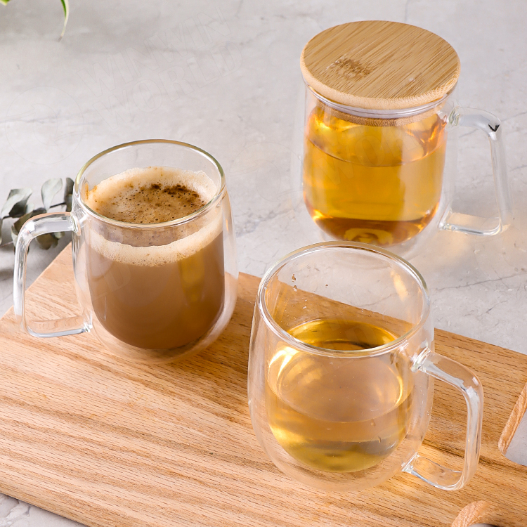 Custom Acceptable Coffee Wooden Lids Beer Best Personalized Cup Travel Mugs WIth Handle