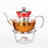 New Design Tea Pot with Infusers for Loose Tea Borosilicate