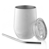 Wholesal Stainless Steel 12Oz Tumblers Double Wall Insulated Straight Water Cup Wine Sublimation Tumbler With Lids And Straws