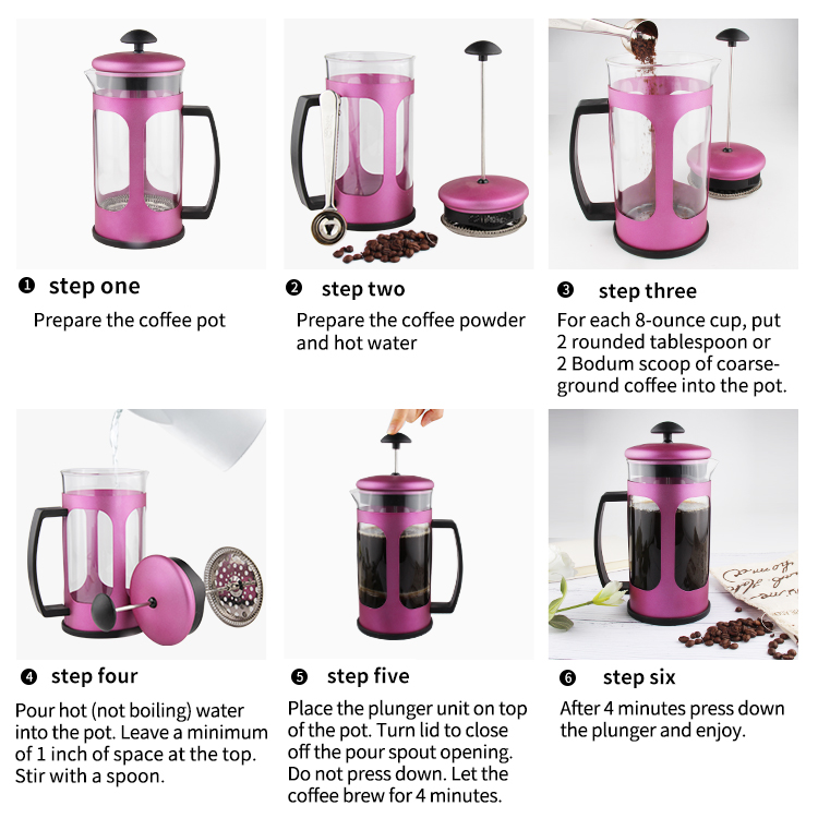 Bpa Free Best Rated Cool French Press Coffee Plunger