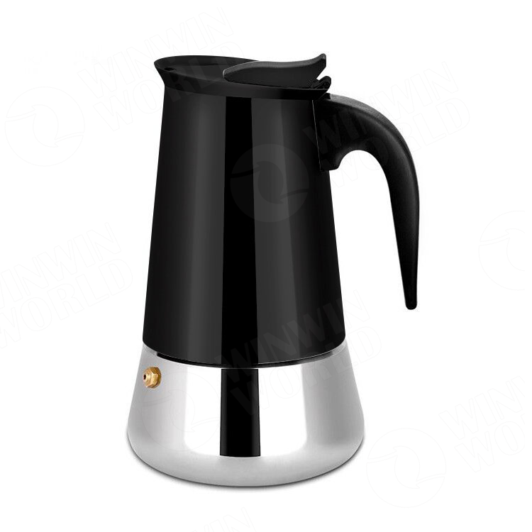 9 Cup 4 Cup 6Cup Italian Stainless Steel Professional Espresso machine portable coffee maker 