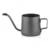 Black Coating Stainless Steel Coffee Pot Long Narrow Gooseneck Drip Spout Handle Stovetop Heating Coffee Kettle Pot
