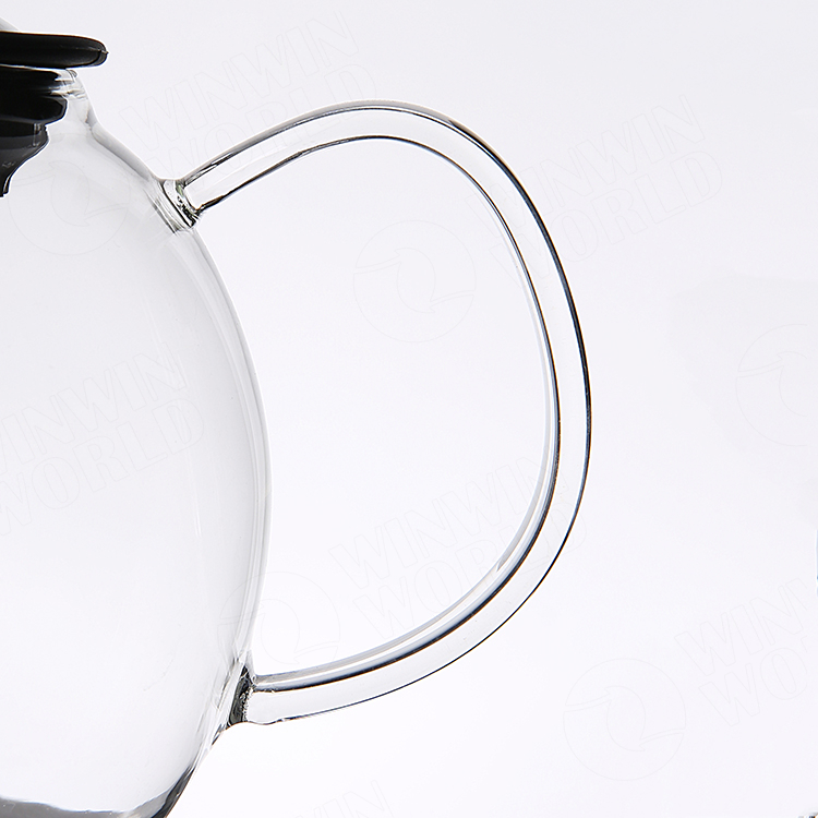 Heat Resistance Glass Tea Pot And Cup for One High Quality
