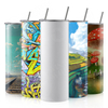 DIY Amazon Hot Selling Sublimation Tumblers Special Painting Heat Transfer Logo Magic Tumbler