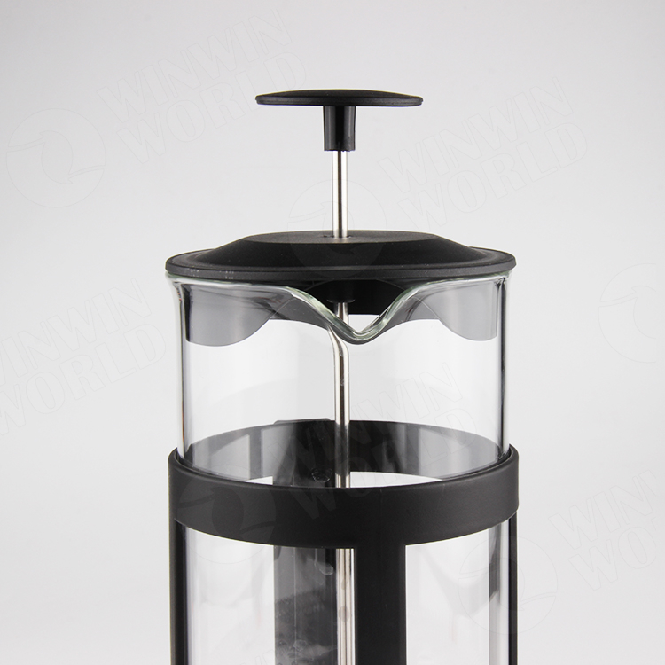 Best Single Serve Portable Plastic Glass Cup Small French Press Coffee Maker