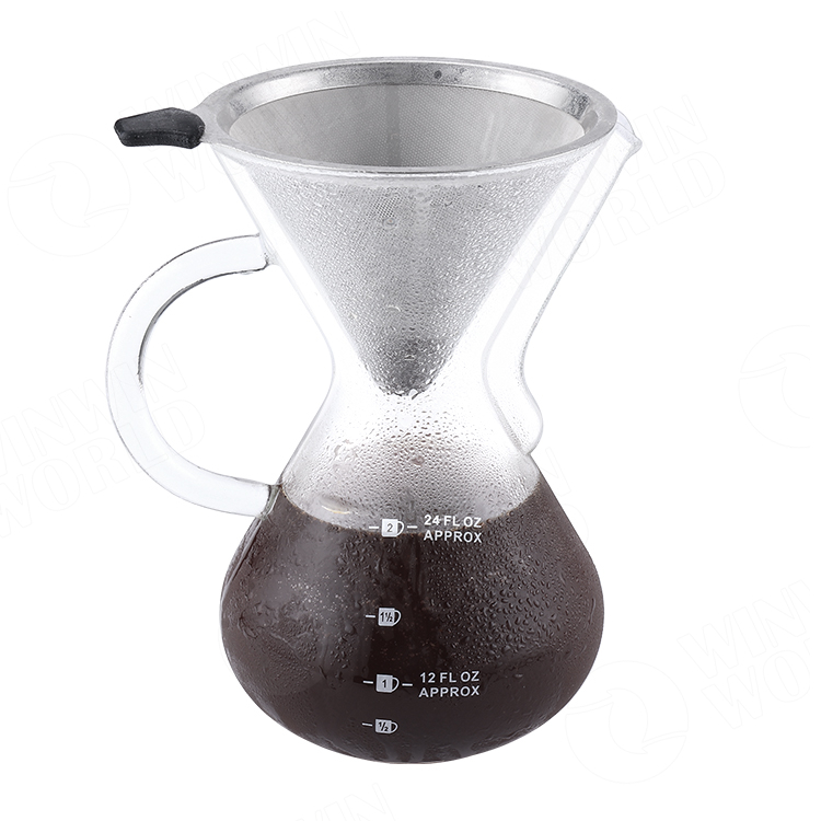 KitChen Seletives Ground Coffee Maker Mocca Large Best Simple Dripping Manual Brew Coffee Maker