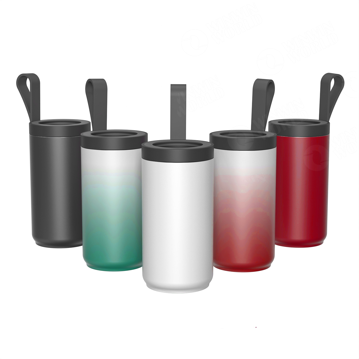 Multiple Function Beer Drinks Can Double Wall Insulated Stainless Steel Slim Can Cooler For Beverage