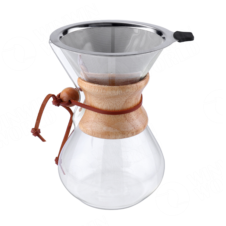 Best Iced Cold Brewer Coffee Maker Stainless Steel Filter Drip Coffee Make