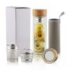 Double Walled Wide Mouth Glass Thermos Best Wholesale Flask Bottle For Coffee Tea Hot Drnks