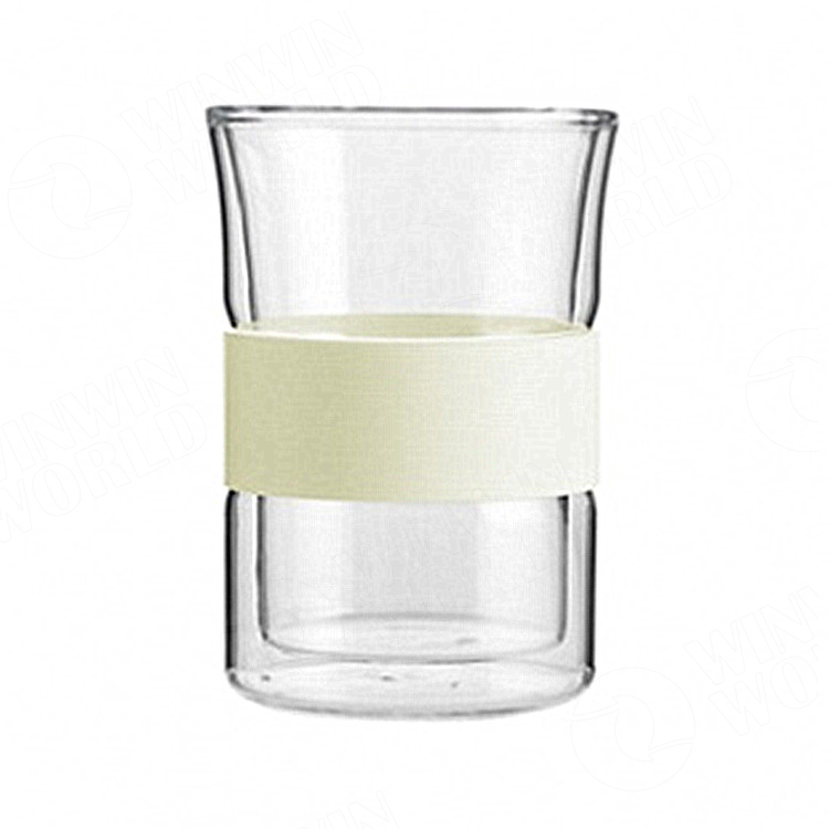 New Design Adult Drinking Cup Coffee Tea Cup with Silicone Sleeve