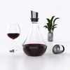 World-Class Well Known Crystal Glass Hot Selling Table Stand Wine Whiskey Decanter Set Elegant Design With Cup